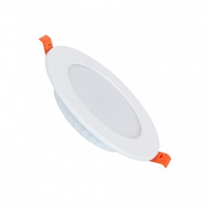 Placa LED 6W Regulable Circular Slim Blanco